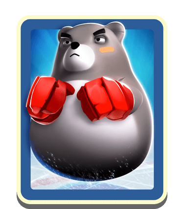 Rumble Hockey Bouncer Bear