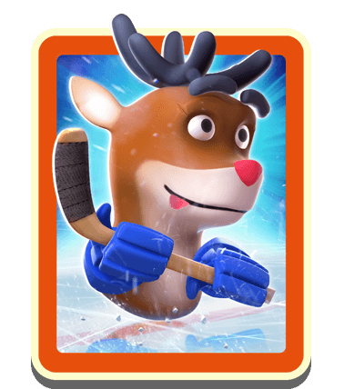 Rumble Hockey Dashing Deer