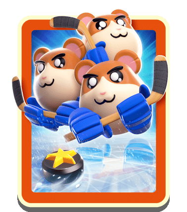 Rumble Hockey Hamster Trio