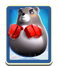 Rumble Hockey Bouncer Bear